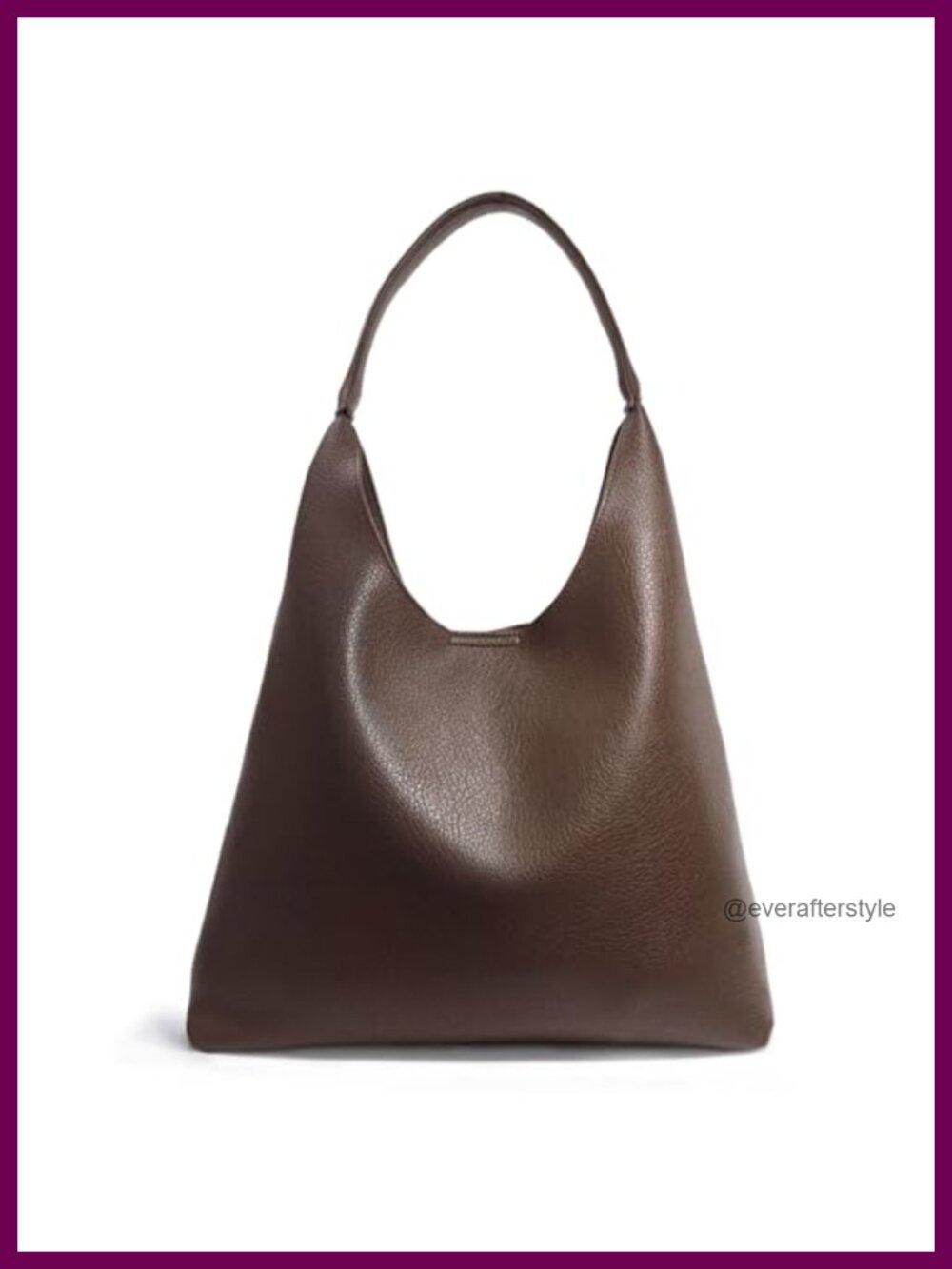 Soft Slouchy Hobo Bag Vegan Leather Shoulder Handbag Tote Purse